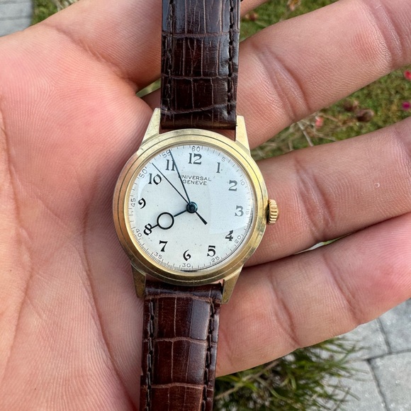 Vtg Universal Geneve cal.263 Manual Wind Men’s Watch 🔥 - Picture 6 of 9